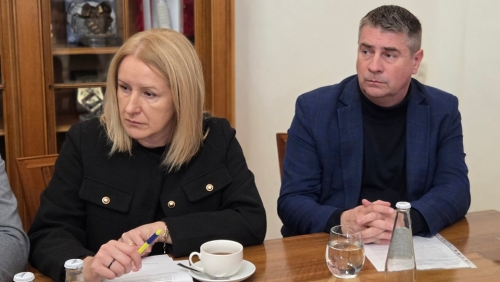 obrazek wsou{enie władz samorządowych powiatu kaliskiego z udziałem Burmistrza Gminy Opatówek wiecej