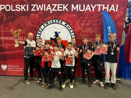 obrazek wwkcuw młodych sportowców z gminy Opatówek na Mistrzostwach Polski Muaythai wiecej